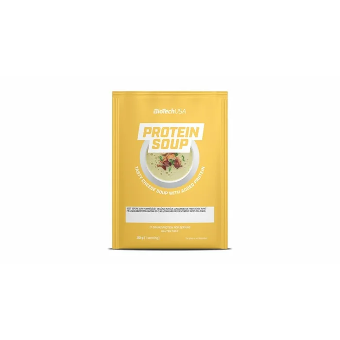 Lot de 50 sachets de collation soupe au fromage Biotech USA – Fromage – 30g