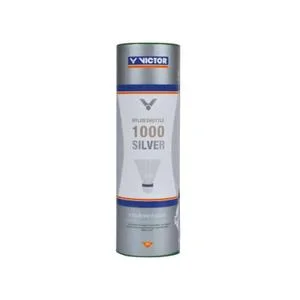 Lot de 6 volants en nylon Silver 1000