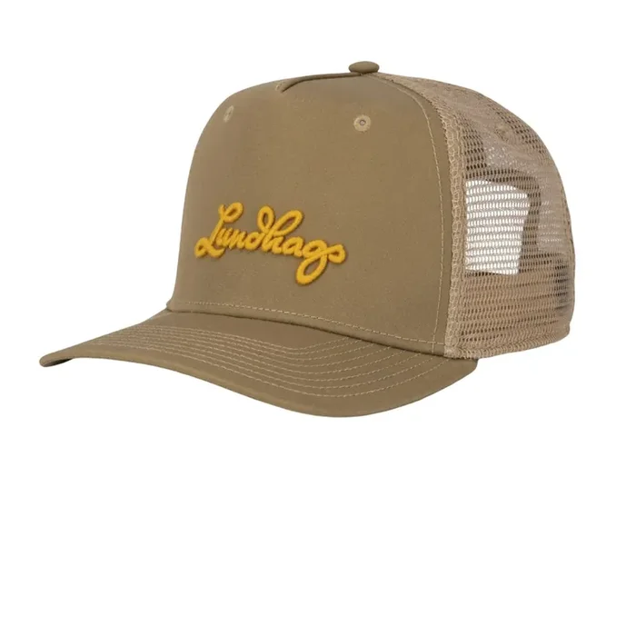 Lundhags Trucker Casquette, brun Paiement Sécurisé