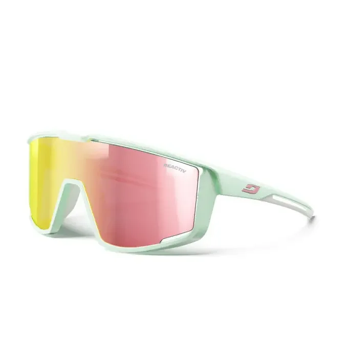 Lunettes de soleil Julbo FURY REACTIV 1-3 Mint/Gris clair/Rose Bon Marché