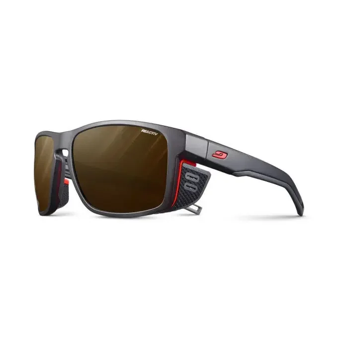 Lunettes de soleil Julbo SHIELD M REACTIV 2-4 Noir/Orange Livraison Express