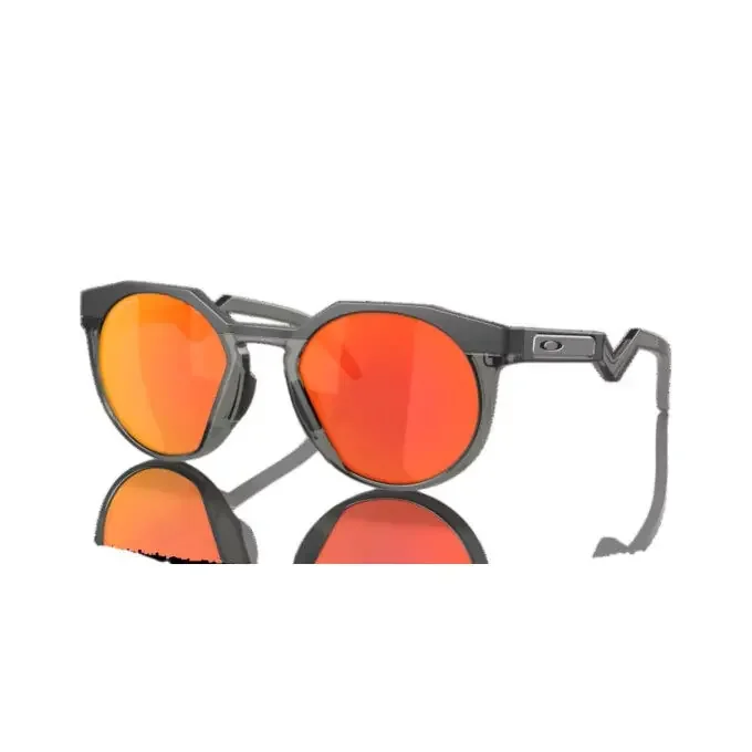 Lunettes OAKLEY Hstn – Matte Carbon / Prizm Ruby Dernier Modèle