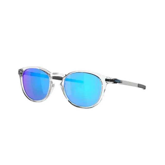 Lunettes OAKLEY Pitchman R – Polished Clear / Prizm Sapphire Livraison Gratuite