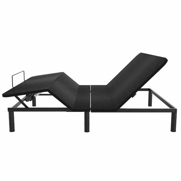 Lykke cama articulada eléctrica Nordic Deluxe 90x200cm, negro