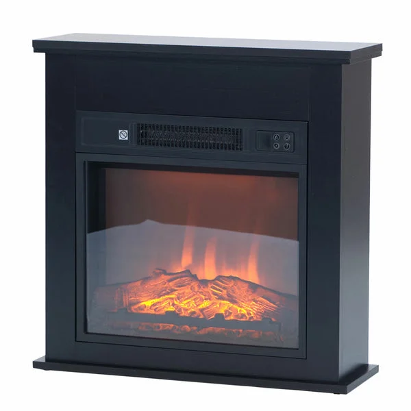 Lykke Chimenea eléctrica S, 2000W, negra