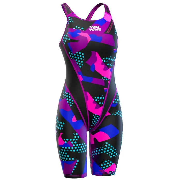 Maillot de bain 1 piu00e8ce femme Mad Wave Kneeskin PBT E0 [Taille 2XS]
