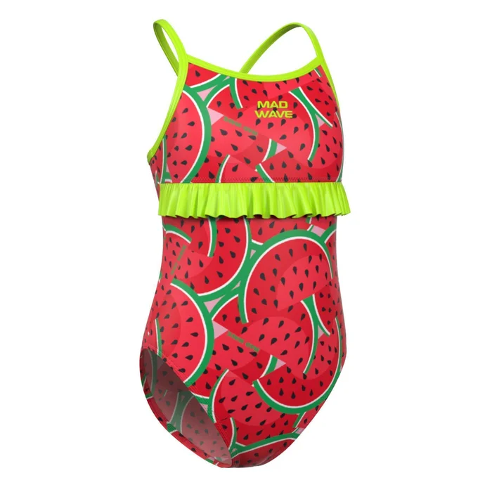 Maillot de bain 1 piu00e8ce fille Mad Wave Crossback C7 [Taille M]