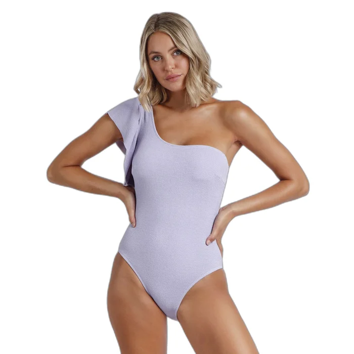 Maillot de bain 1 piu00e8ce structuru00e9 volants femme Admas [Taille 38]