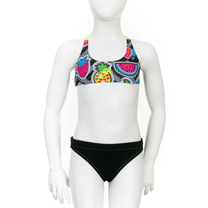 Maillot de bain 2 piu00e8ces fille Aquarapid Bikfruitj [Taille 8 ans]