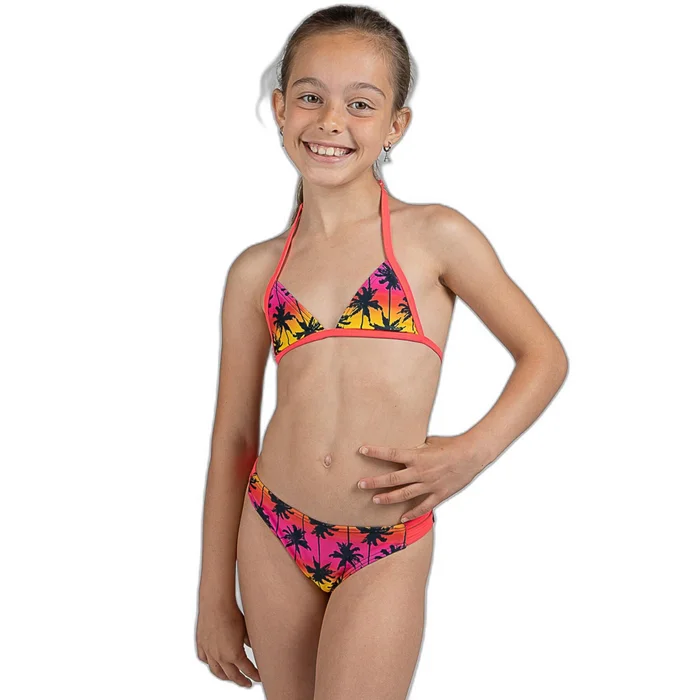 Maillot de bain 2 piu00e8ces fille Aquarapid Lei [Taille 4 ans]