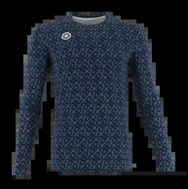 Maillot de Corps The Indian Maharadja Women Mysore A-Master Thermo LS Indigo