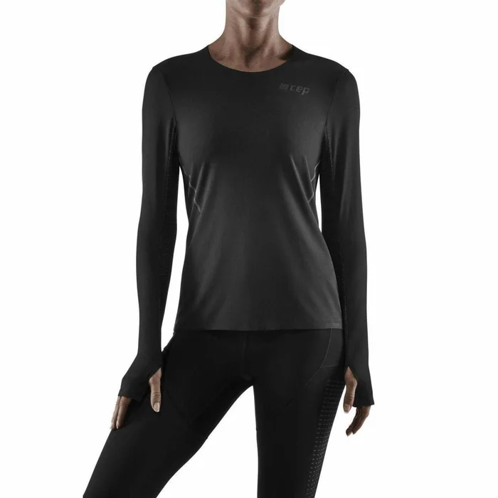 Maillot de course manches longues femme CEP Compression
