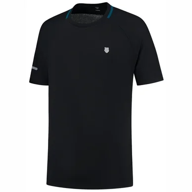 Maillot de Tennis K Swiss Homme Hypercourt Double Crew 2 Jet Black