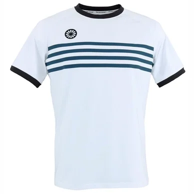 Maillot de Tennis The Indian Maharadja Boys Kadiri Striped Petrol
