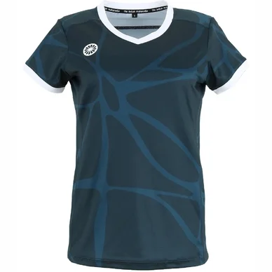 Maillot de Tennis The Indian Maharadja Women Kadiri Marble Tee Navy