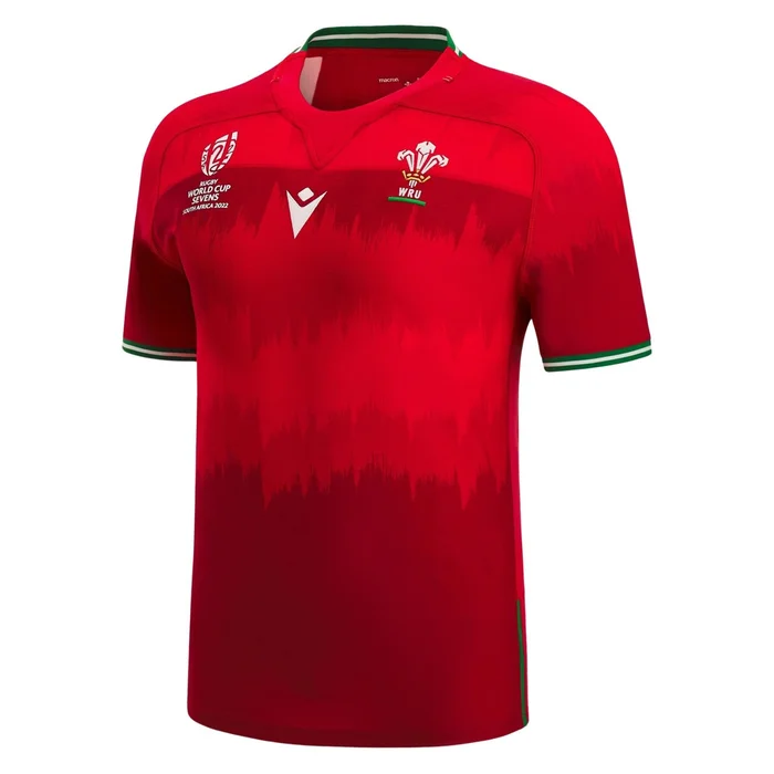 Maillot Domicile Pays de Galles Rugby XV 7S RWC 2023