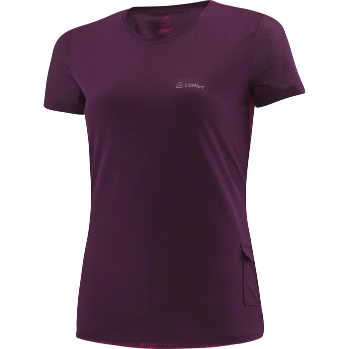 Maillot imprimu00e9 femme Lu00f6ffler Good Vibes [Taille XS]