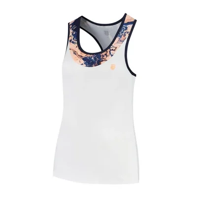 Maillot K-Swiss Women Hypercourt Singlet 3 White