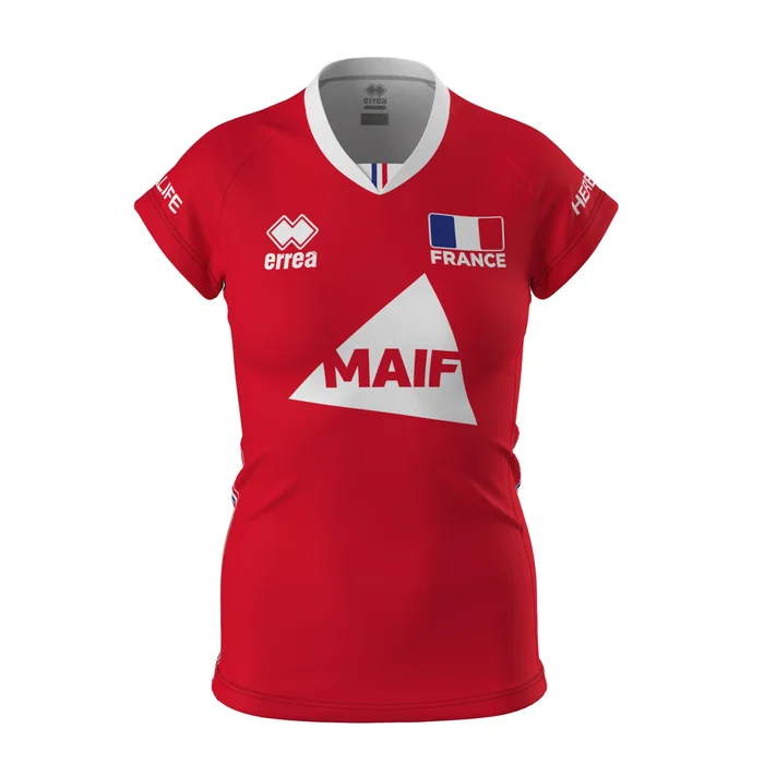 Maillot Libero femme Officiel de l&rsquo;Equipe de France 2023/24 [Taille XL]