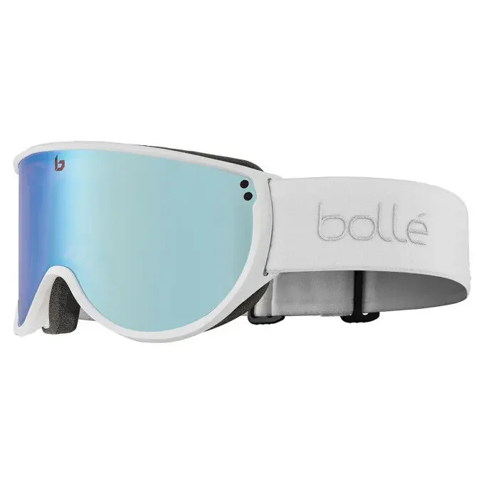 Masque de ski Bollé BLANCA White Matte/Azure Dernière Chance