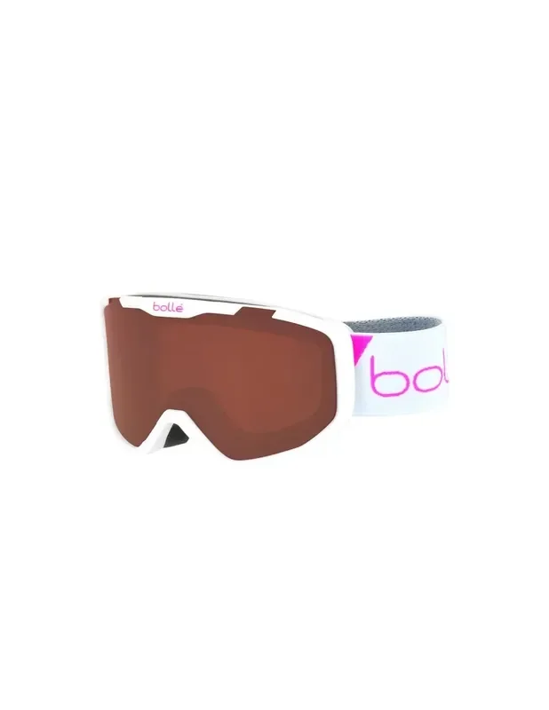 Masque de ski fille Bollé Rocket White S2 Tout Temps Pas Cher