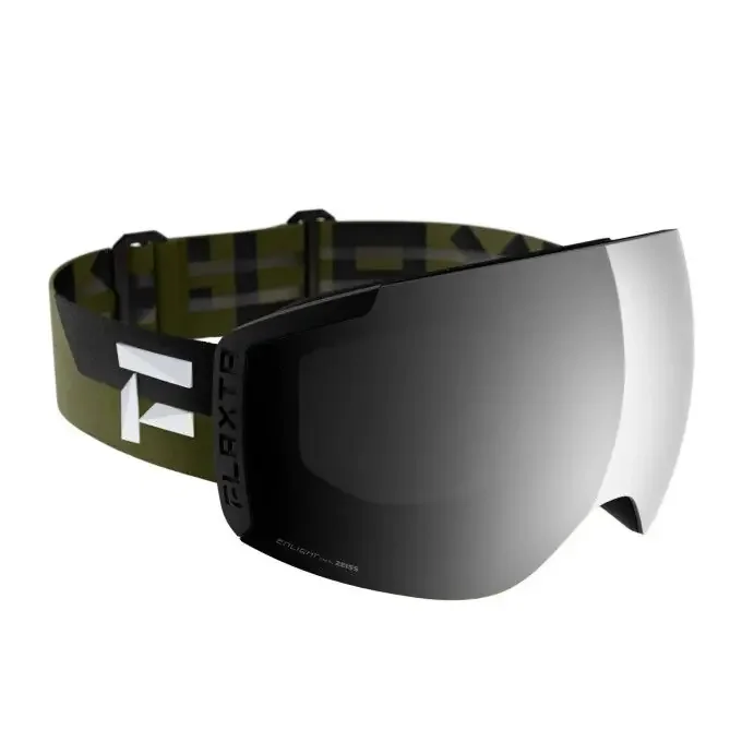 Masque de ski Flaxta EPISODE Dust Green/Black Meilleur Prix
