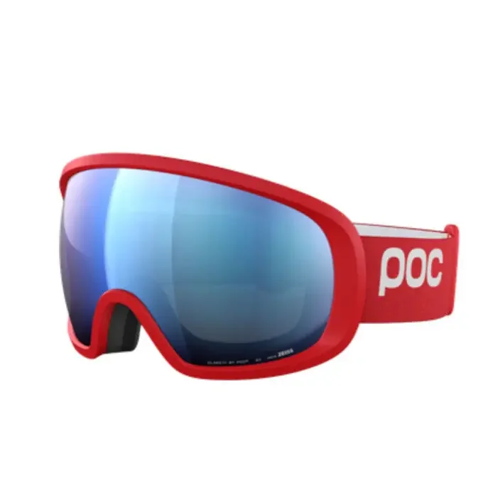 Masque de ski POC Fovea Prismane Red / Partly Sunny Blue Exclusif