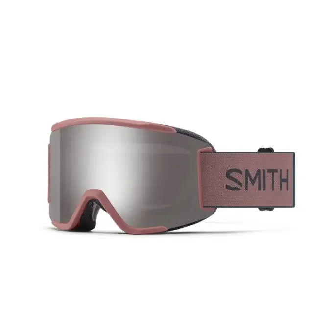 Masque de ski Smith SQUAD S Chalk rose everglade sun platinum mirror Prix Réduit