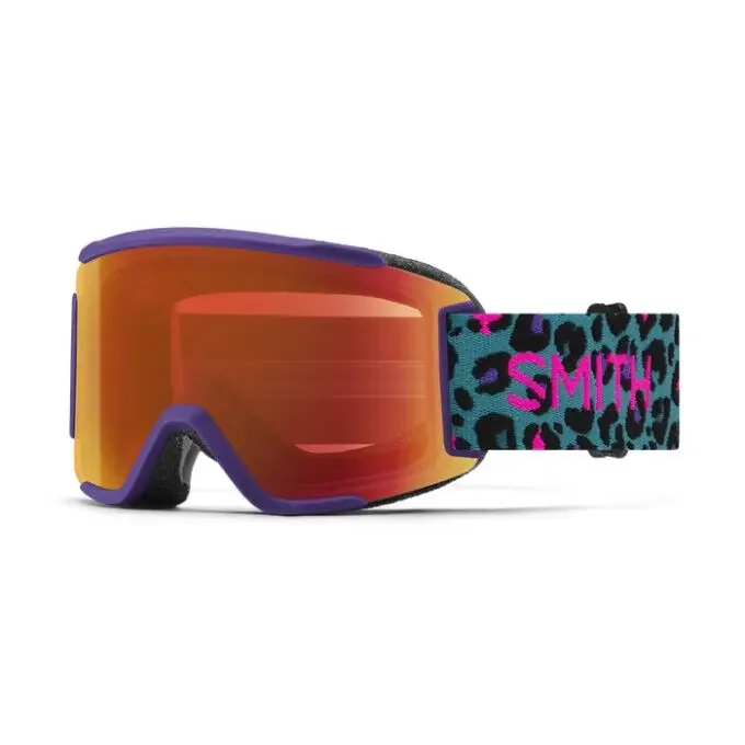 Masque de ski Smith SQUAD S Purple Haze Neon Cheetah Original