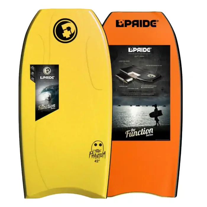 Meilleur Prix Bodyboard pride the phantom s-reac ii hd jaune