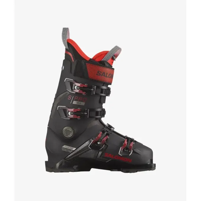 Meilleure Qualité Chaussures de ski Salomon S/PRO MV 110 GW Black/Beluga/Red