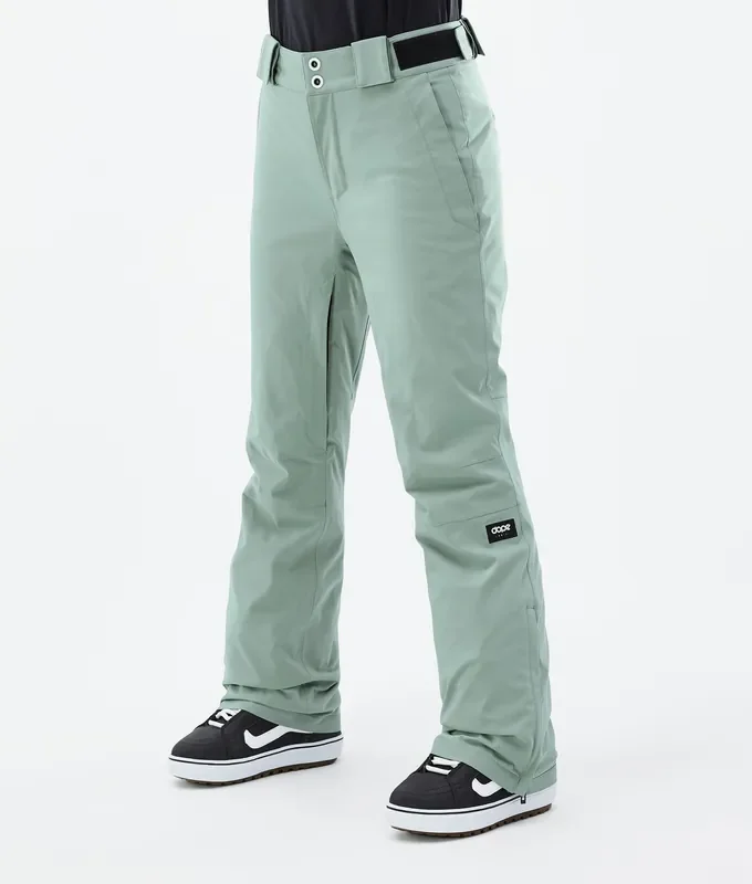 Meilleure Qualité Dope Con W 22 Pantalon de Snowboard Femme Faded Green