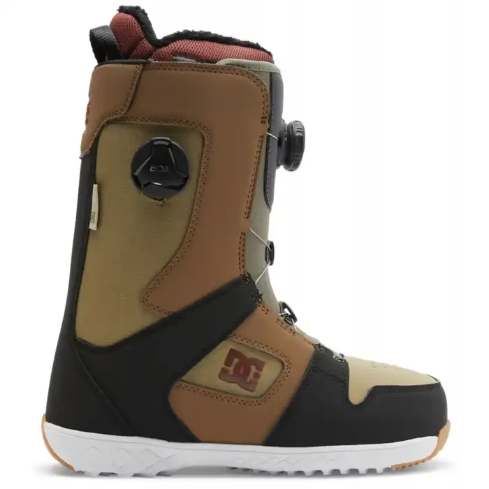 Meilleure Vente Boots de Snow dc phase pro marron vert noir