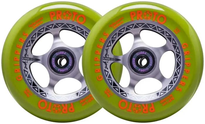 Meilleure Vente Grippers Signature Roues Trottinette Pack de 2