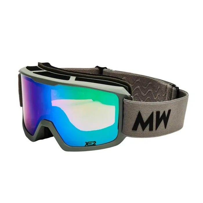 MessyWeekend Ferdi, masque de ski, gris clair Offre Limitée