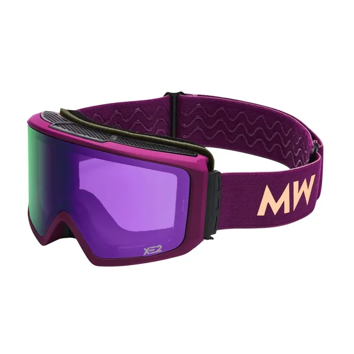 MessyWeekend Flip XE2, masque de ski, violet Populaire
