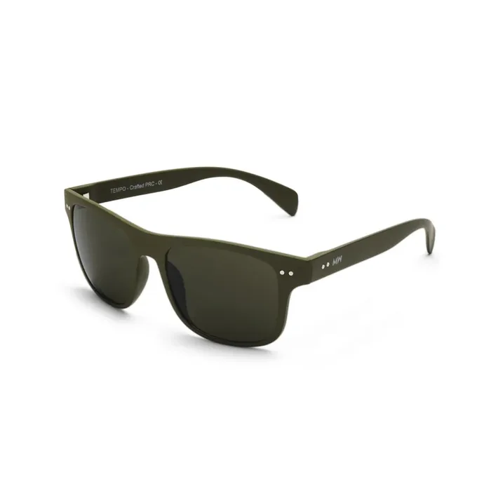 MessyWeekend Tempo, lunettes de soleil, vertes Expédition Rapide