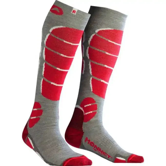 Mi-bas Monnet SKI X-LIGHT Rouge Offre Spéciale