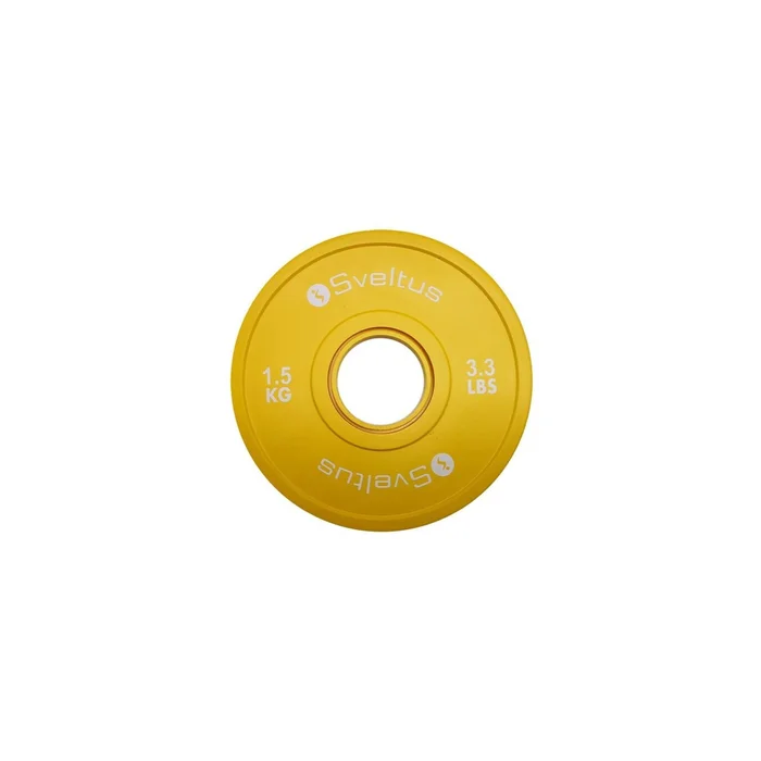 Mini disque de musculation olympique Sveltus [Taille 1,5 kg]