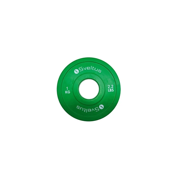 Mini disque de musculation olympique Sveltus [Taille 1 kg]