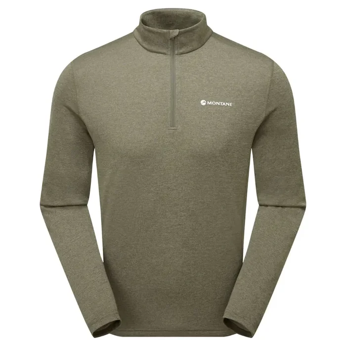 Montane Dart Zip Neck, homme, vert Original