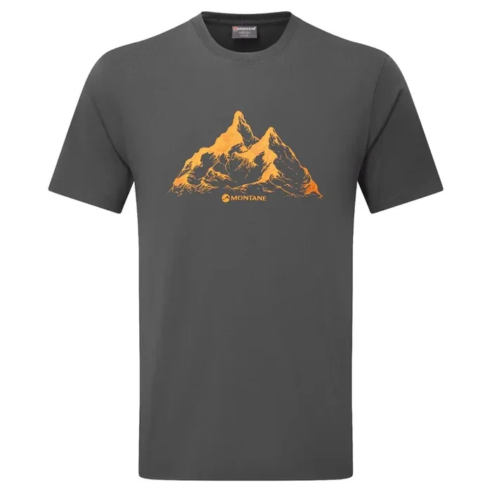 Montane Dual Mountain T Shirt, homme, gris Top Qualité