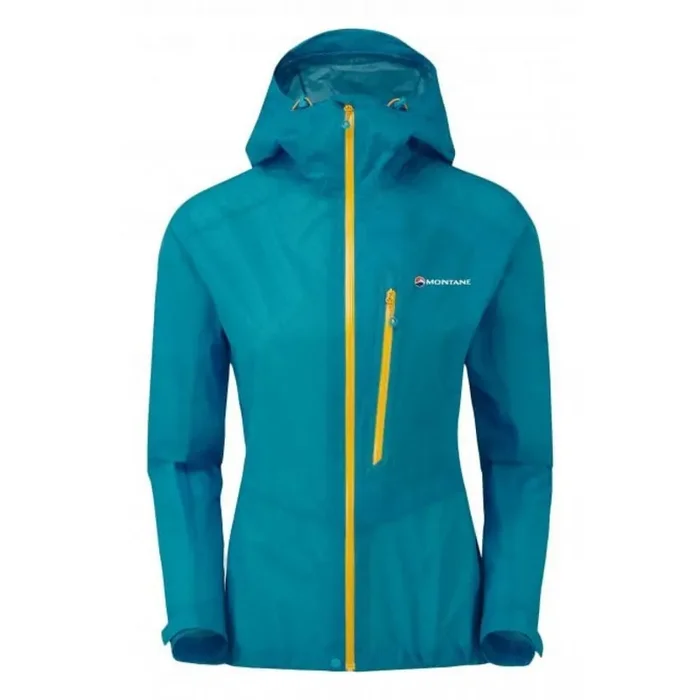 Montane Fem Minimus Jacket, veste imperméable, femme, bleu Garantie Incluse
