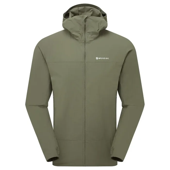 Montane Tenacity Nano Hoodie, veste softshell, homme, vert Nouveauté