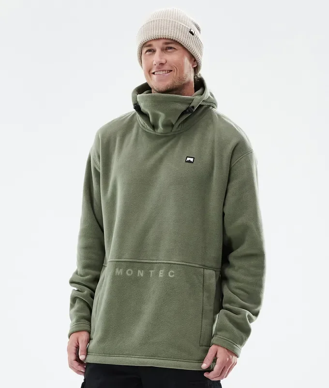 Montec Delta Pull Polaire Homme Greenish Promotion