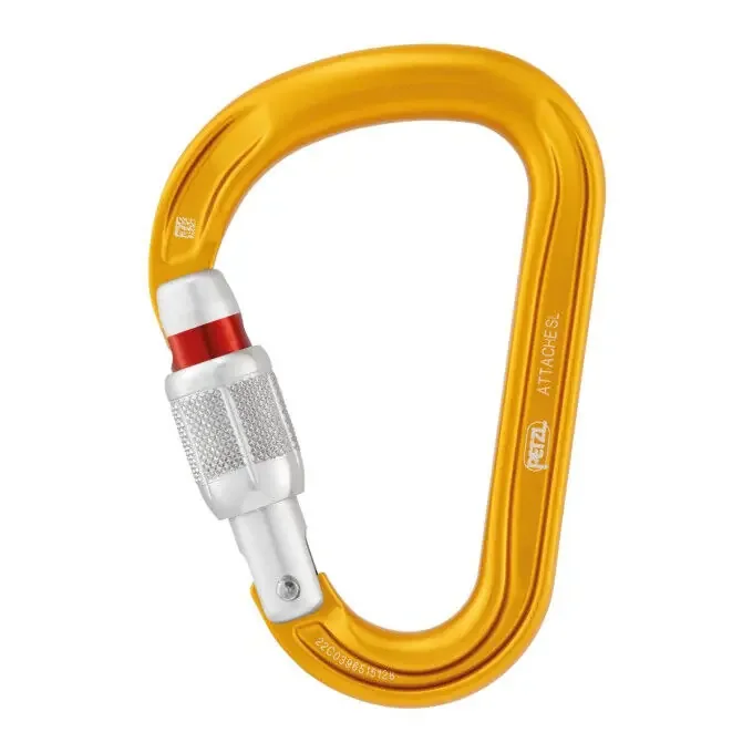 Mousqueton à vis ATTACHE SCREW LOCK Yellow Meilleure Vente