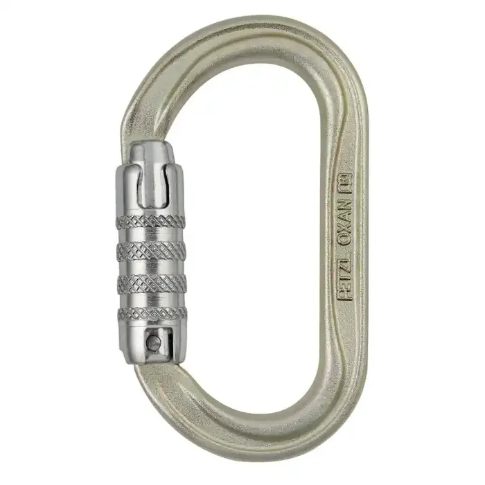 Mousqueton OXAN acier M72A TL TriackLock Petzl Bon Plan
