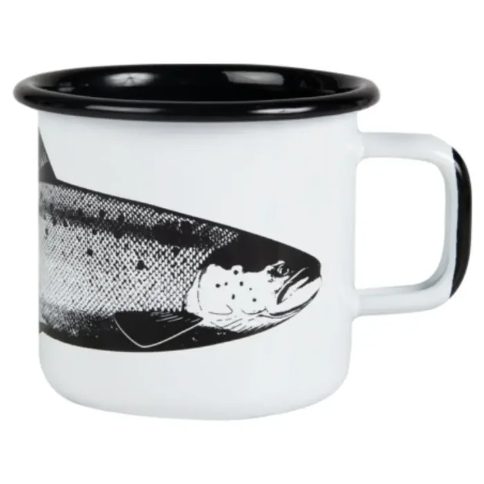 MUURLA Mug émail Saumon Must-Have