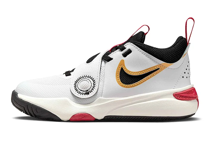 Nike Team Hustle D 11 (GS) « White Metallic Gold »