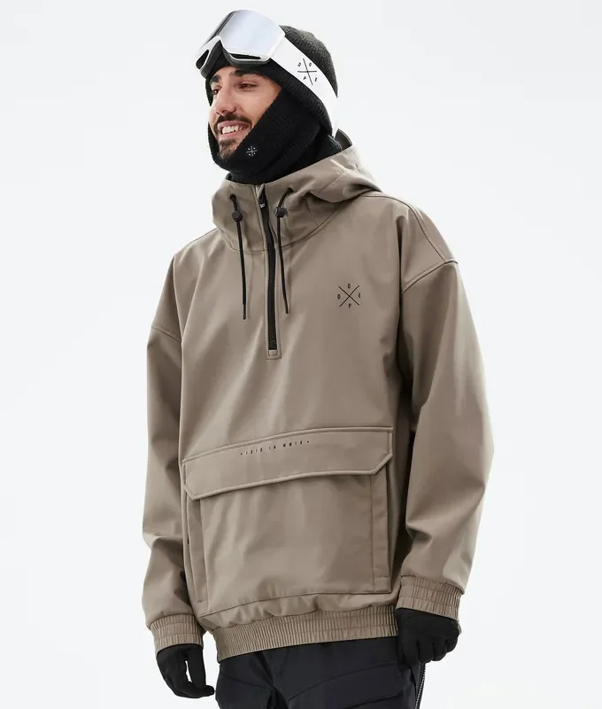 Nouvel Arrivage Dope Cyclone 22 Veste Snowboard Homme Walnut